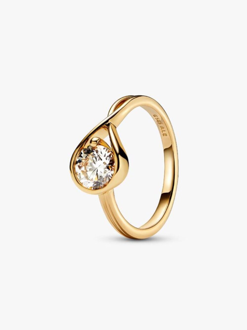 Pandora Infinite 14k Gold Lab-grown Diamond Ring
